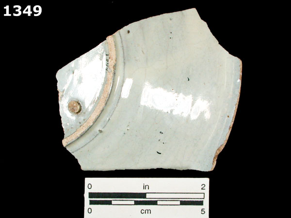 HUEJOTZINGO BLUE ON WHITE specimen 1349 rear view