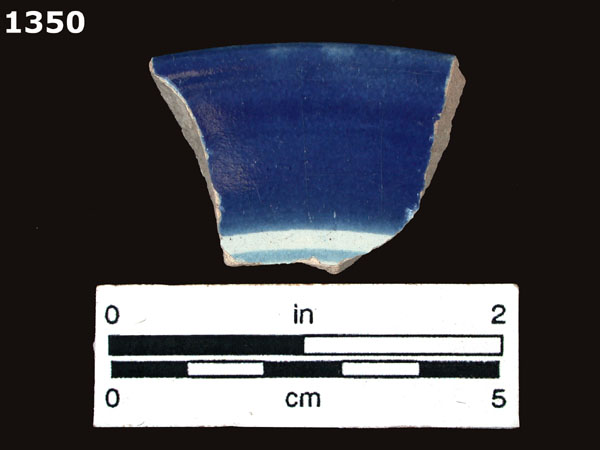 HUEJOTZINGO BLUE ON WHITE specimen 1350 
