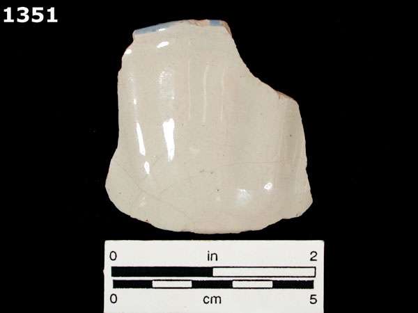 HUEJOTZINGO BLUE ON WHITE specimen 1351 