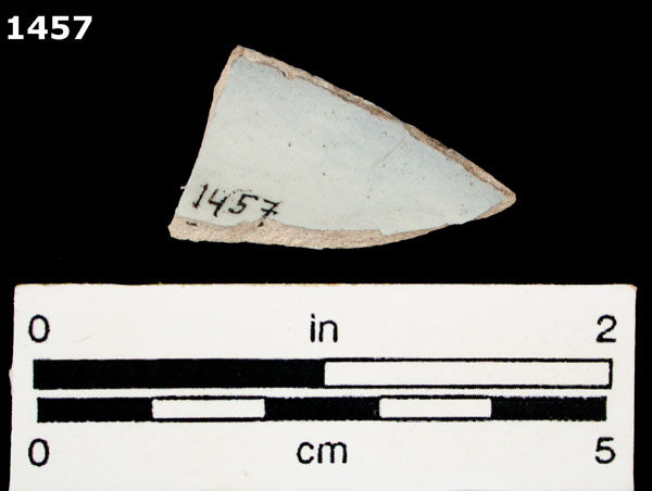 HUEJOTZINGO BLUE ON WHITE specimen 1457 rear view