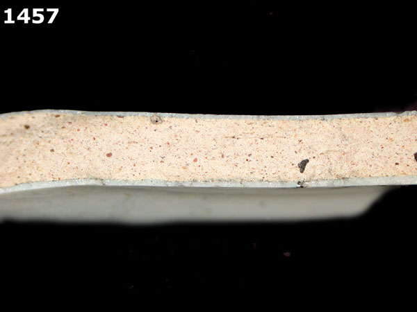 HUEJOTZINGO BLUE ON WHITE specimen 1457 side view