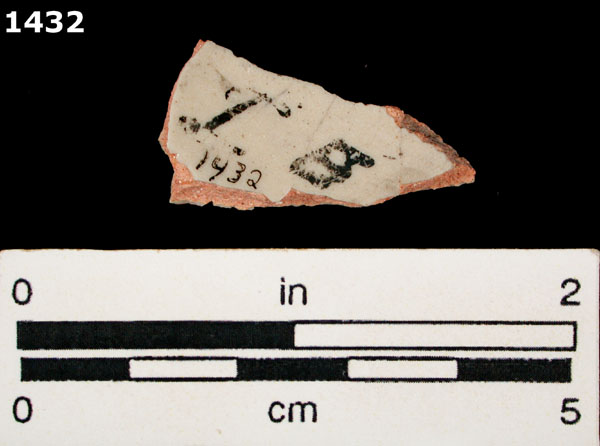 SAN JOSE POLYCHROME specimen 1432 rear view