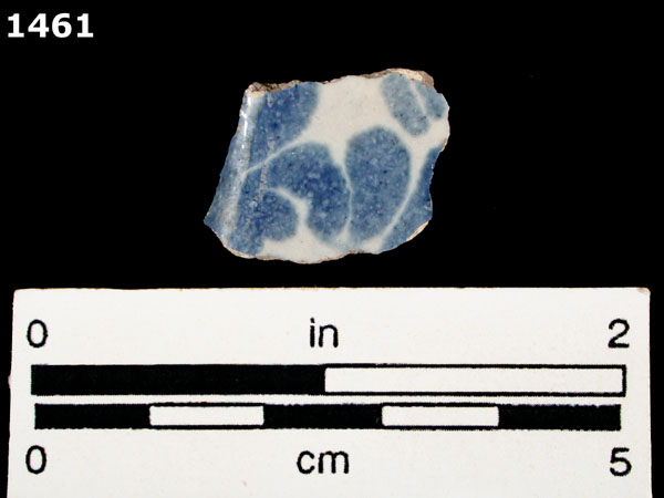 PUEBLA BLUE ON WHITE specimen 1461 
