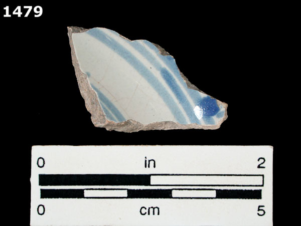 PUEBLA BLUE ON WHITE specimen 1479 