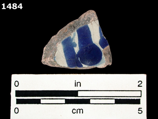 PUEBLA BLUE ON WHITE specimen 1484 