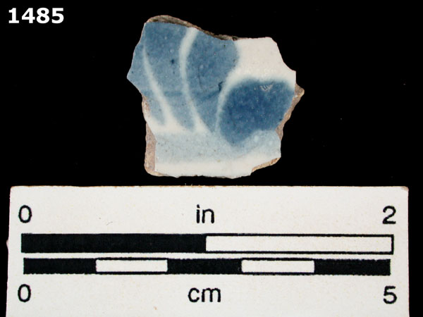 PUEBLA BLUE ON WHITE specimen 1485 
