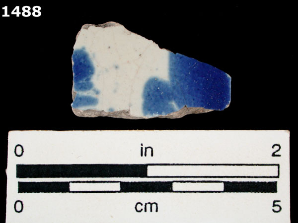 PUEBLA BLUE ON WHITE specimen 1488 