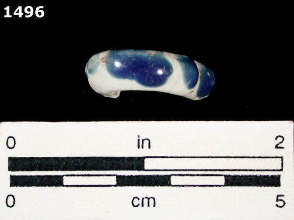 PUEBLA BLUE ON WHITE specimen 1496 