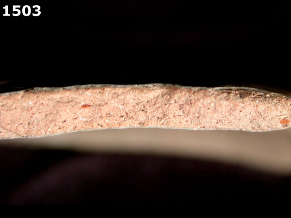TETEPANTLA BLACK ON WHITE specimen 1503 side view