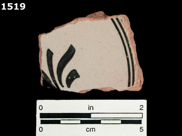 TETEPANTLA BLACK ON WHITE specimen 1519 front view