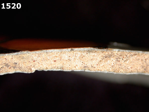 CUATLAZINGO POLYCHROME specimen 1520 side view