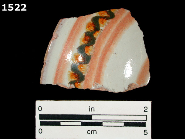 AMANCLAN POLYCHROME specimen 1522 front view