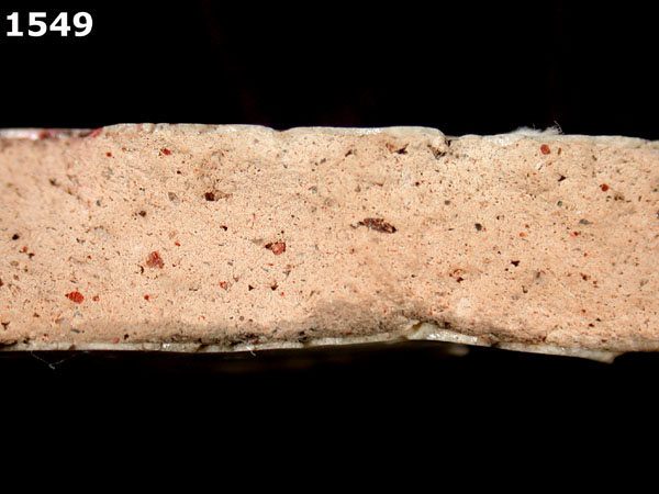 MEXICO CITY WHITE-VARIETY 1 specimen 1549 side view