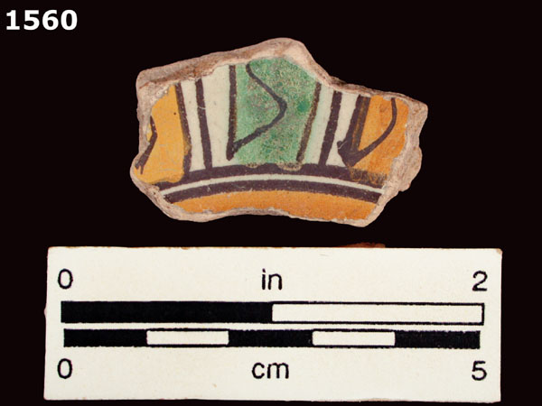 ARANAMA POLYCHROME specimen 1560 front view