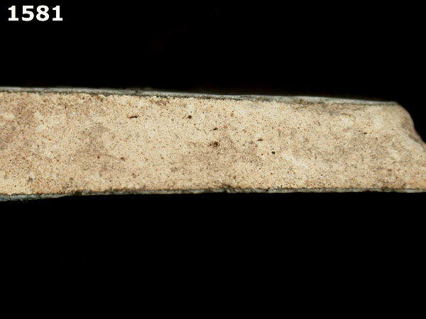 SAN ELIZARIO POLYCHROME specimen 1581 side view