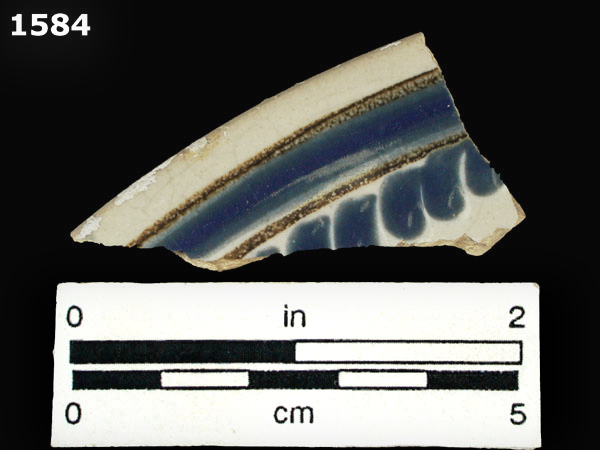 SAN ELIZARIO POLYCHROME specimen 1584 