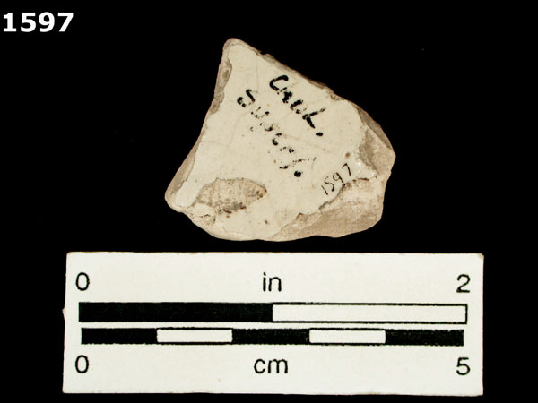 PUEBLA POLYCHROME specimen 1597 rear view