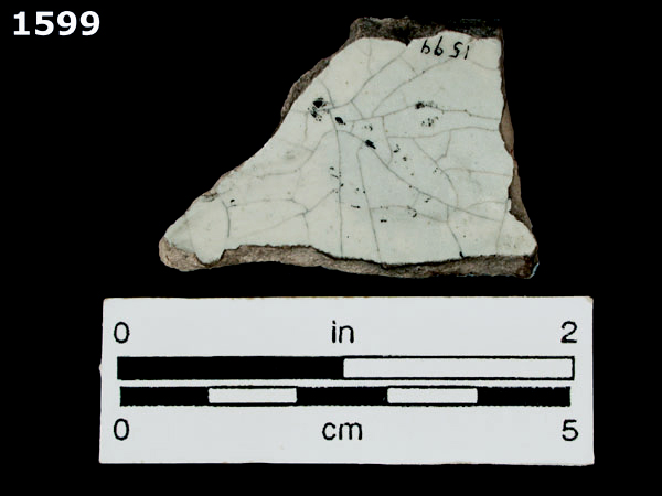 PUEBLA POLYCHROME specimen 1599 rear view