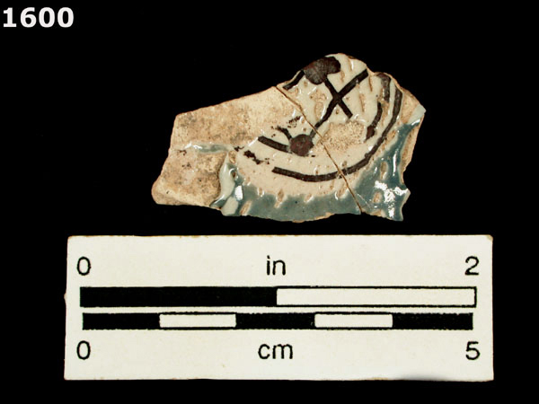 PUEBLA POLYCHROME specimen 1600 front view