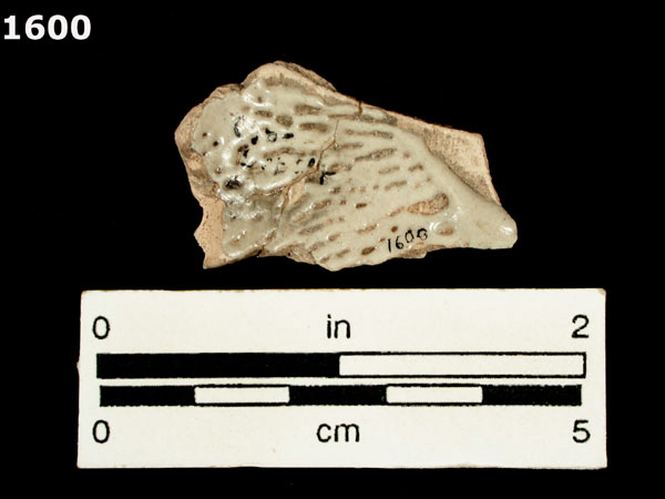 PUEBLA POLYCHROME specimen 1600 rear view