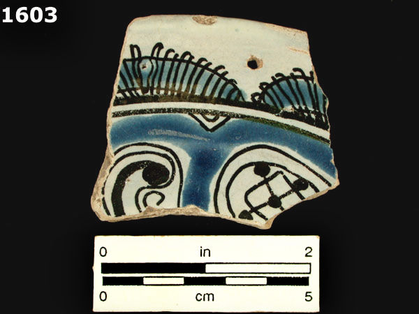 PUEBLA POLYCHROME specimen 1603 front view