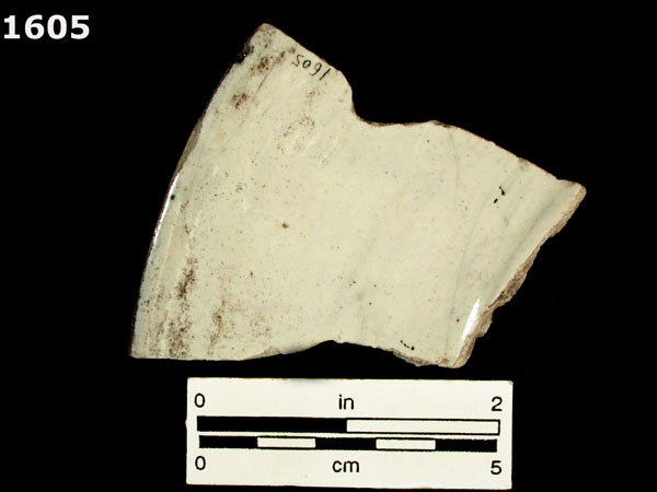 PUEBLA POLYCHROME specimen 1605 rear view