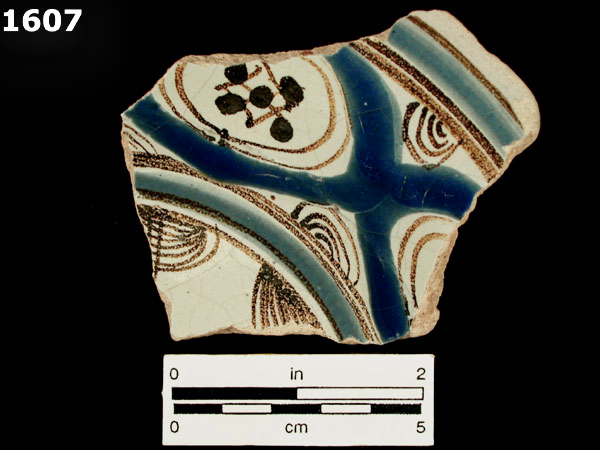 PUEBLA POLYCHROME specimen 1607 front view
