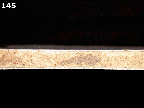 FAIENCE, NORMANDY PLAIN specimen 145 side view