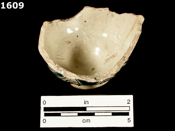 PUEBLA POLYCHROME specimen 1609 rear view