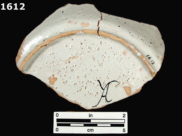 PUEBLA POLYCHROME specimen 1612 rear view