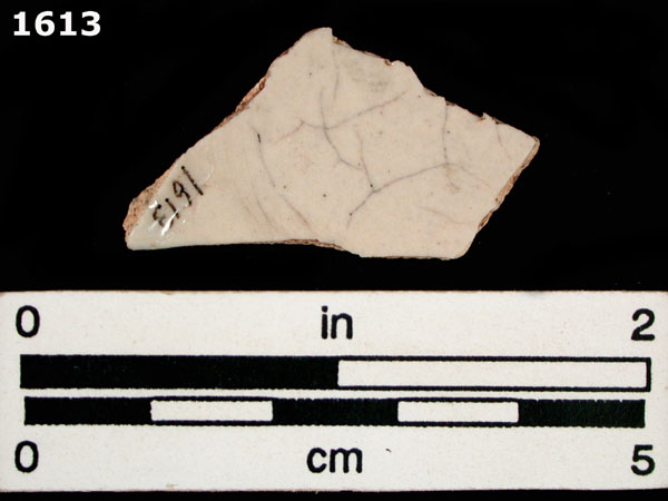 PUEBLA POLYCHROME specimen 1613 rear view