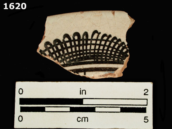 PUEBLA POLYCHROME specimen 1620 front view