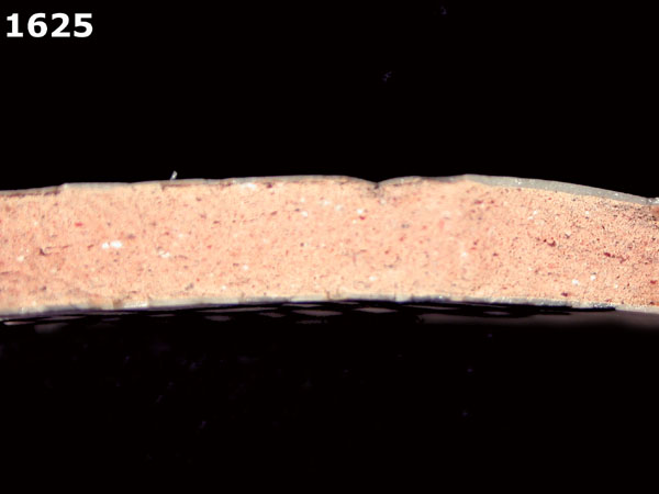 PUEBLA POLYCHROME specimen 1625 side view