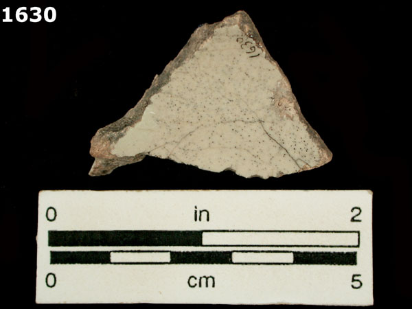 PUEBLA POLYCHROME specimen 1630 rear view