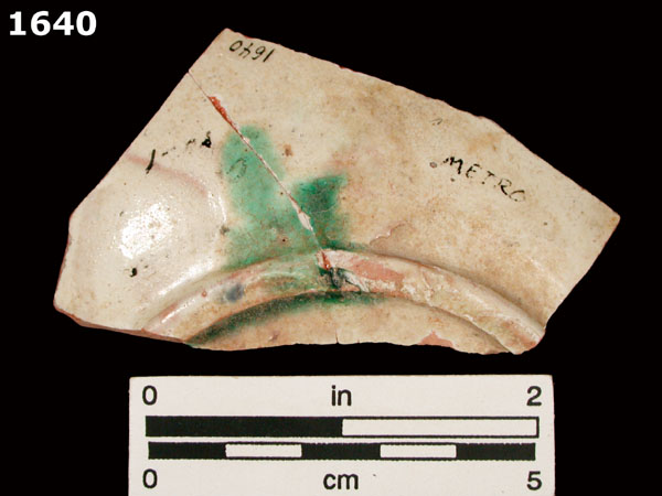 OAXACA POLYCHROME specimen 1640 rear view