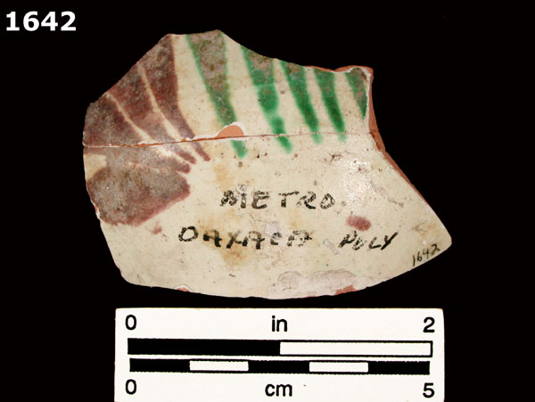 OAXACA POLYCHROME specimen 1642 front view