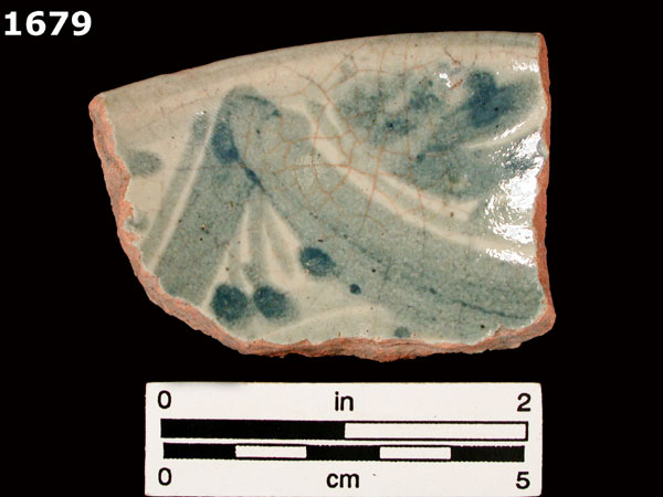 SAN LUIS BLUE ON WHITE specimen 1679 
