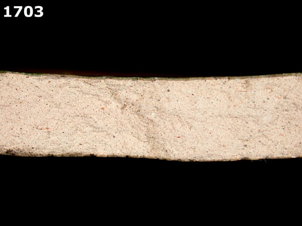 SAN LUIS POLYCHROME specimen 1703 side view