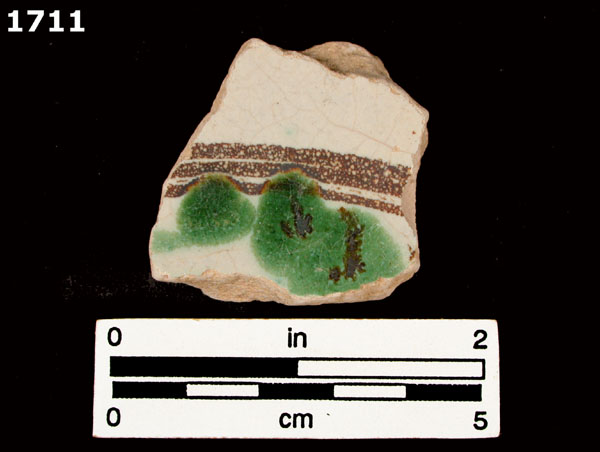 SAN LUIS POLYCHROME specimen 1711 front view