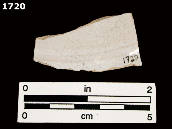 SEVILLA WHITE specimen 1720 rear view