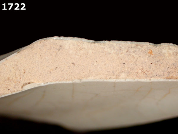 SEVILLA WHITE specimen 1722 side view