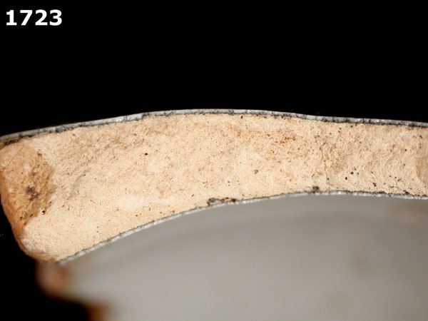 SEVILLA WHITE specimen 1723 side view
