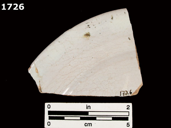SEVILLA WHITE specimen 1726 rear view