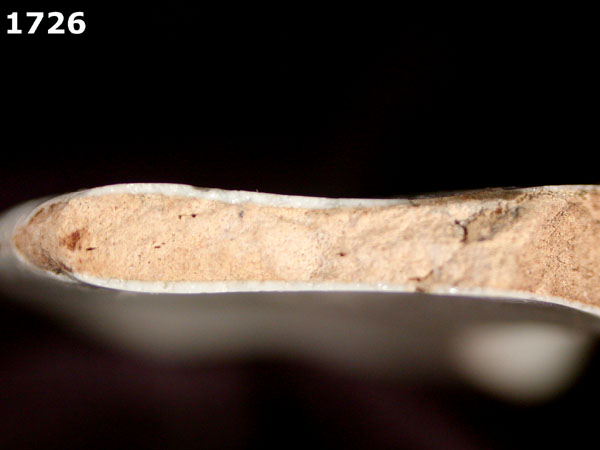 SEVILLA WHITE specimen 1726 side view