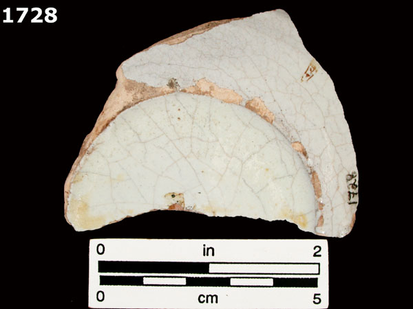 SEVILLA WHITE specimen 1728 rear view