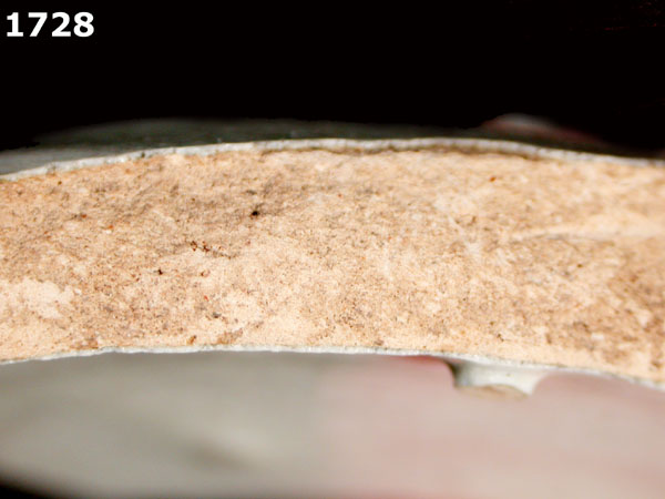 SEVILLA WHITE specimen 1728 side view