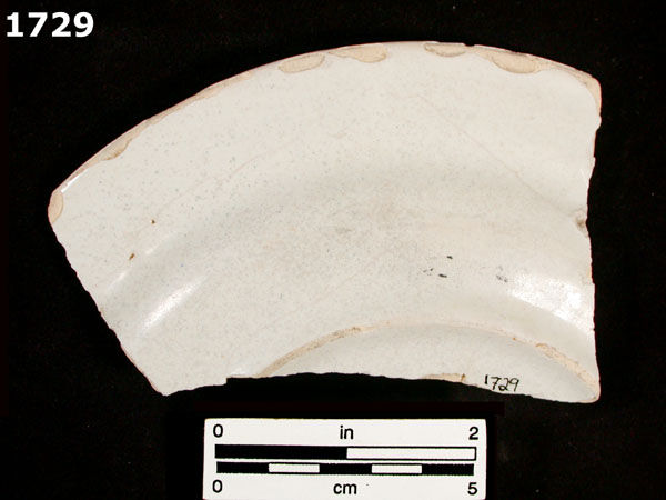 SEVILLA WHITE specimen 1729 rear view