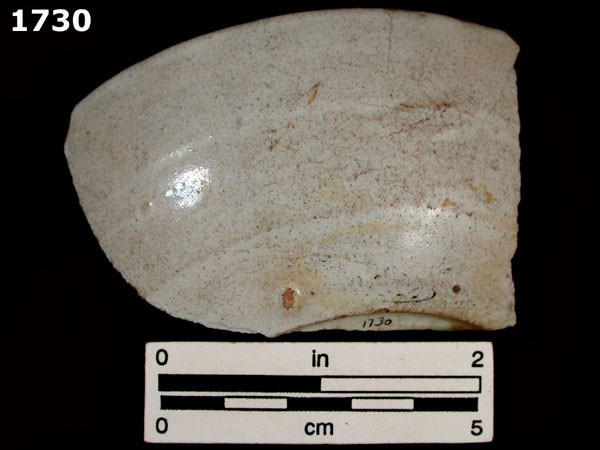 SEVILLA WHITE specimen 1730 rear view