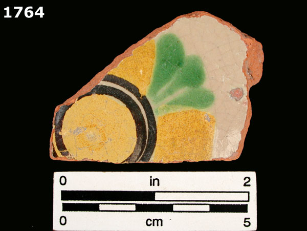 UNIDENTIFIED POLYCHROME MAJOLICA, MEXICO CITY TRADITION specimen 1764 