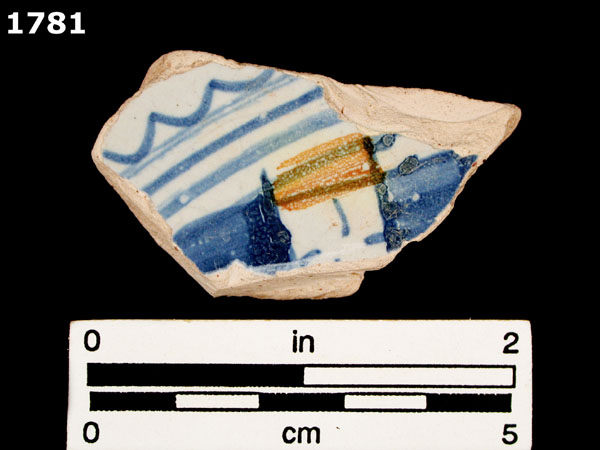 MONTELUPO POLYCHROME specimen 1781 front view